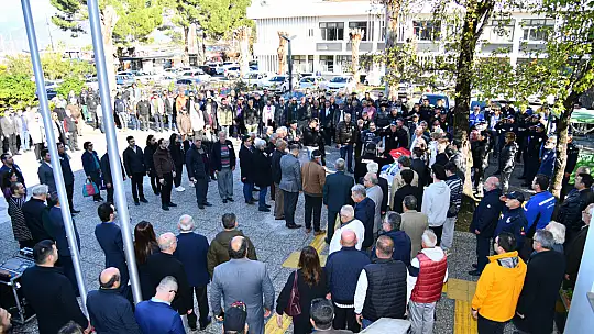 BAŞKAN KANDÖNMEZ İÇİN TÖREN DÜZENLENDİ