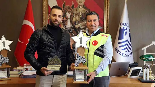 ŞAMPİYONLUK KUPALARI BODRUM'A GELDİ