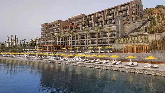 Sanat ve tatilin bir arada olduğu otel Bodrum'un göz bebeği oldu