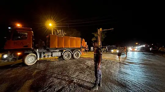 Santralin yakınındaki Ören tahliye ediliyor