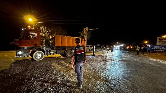 Santralin yakınındaki Ören tahliye ediliyor