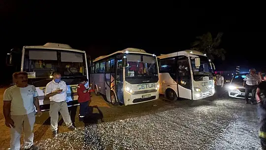 Santralin yakınındaki Ören tahliye ediliyor