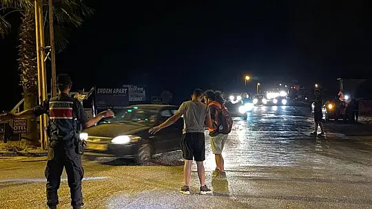 Santralin yakınındaki Ören tahliye ediliyor