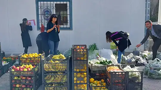 ASKIDA SEBZE KAMPANYASI BÜYÜK İLGİ GÖRDÜ