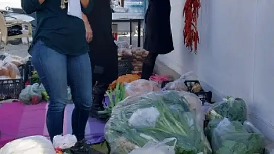 ASKIDA SEBZE KAMPANYASI BÜYÜK İLGİ GÖRDÜ