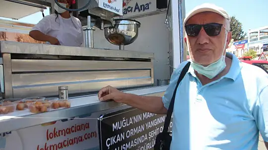 Şehit ormancı için lokma hayrı yapıldı