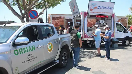 Şehit ormancı için lokma hayrı yapıldı