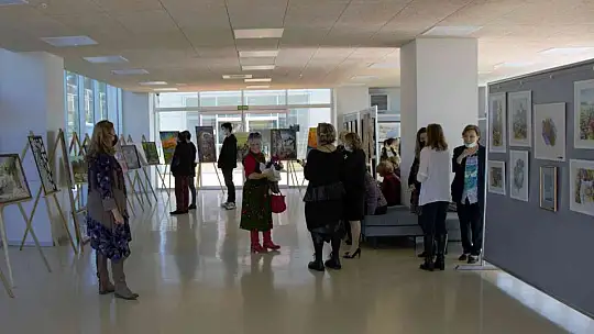 Sevgi Çoğaltır Plastik Sanatlar Sergisi Muğla'da