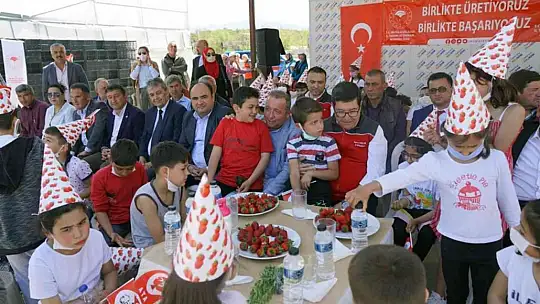 Seydikemer'de 'Çilek Çocuk Şenliği'