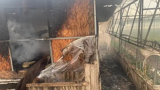 Seydikemer'de ahşap barakada çıkan yangında bir çocuk öldü