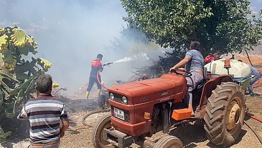 Seydikemer'de bir yangın daha