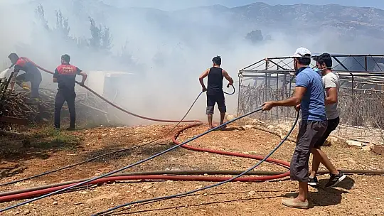 Seydikemer'de bir yangın daha