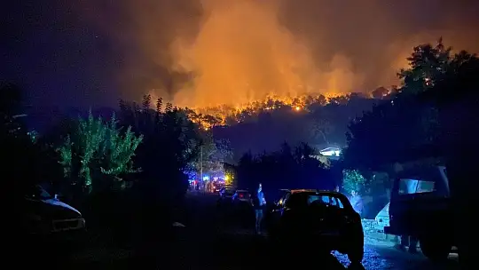Seydikemer'de tekrar başlayan yangın kontrol altına alındı