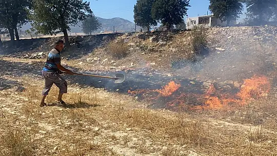 Seydikemer'de yangının biri sönüyor, biri başlıyor