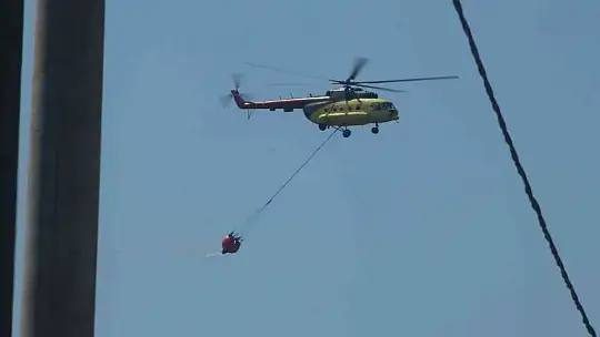 Seydikemer'deki orman yangını söndürüldü