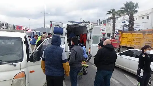 Seyir halindeki araçta kalp krizi geçirdi