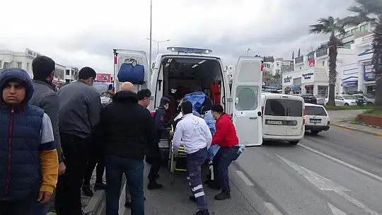 Seyir halindeki araçta kalp krizi geçirdi