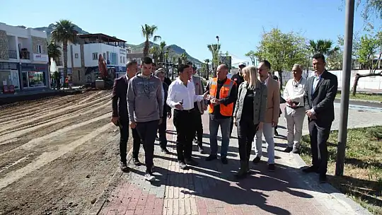 SEZON ÖNCESİ BELEDİYEDEN YOĞUN MESAİ