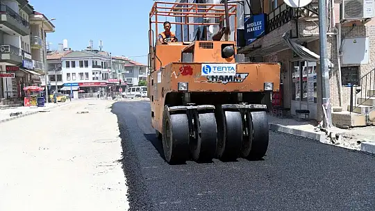 Sıcak Asfalt (BSK) çalışması başladı