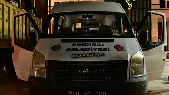 Sındırgı yangın destek ekibi ve yardımlar Muğla yangın bölgesine ulaştı