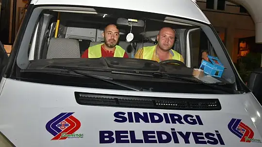 Sındırgı yangın destek ekibi ve yardımlar Muğla yangın bölgesine ulaştı