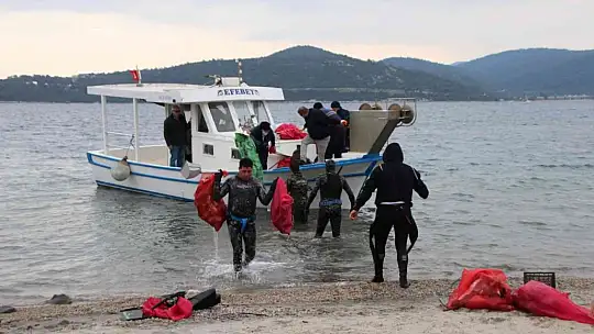 Sosyete Koyu'nda 230 kilogram çöp çıktı