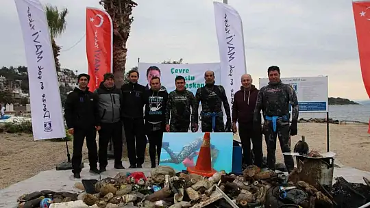 Sosyete Koyu'nda 230 kilogram çöp çıktı