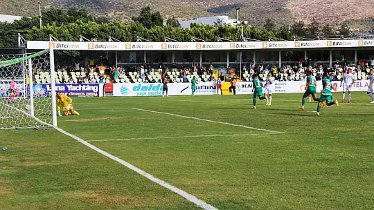 SPOR TOTO 1. LİG: BODRUMSPOR: 1 - MANİSA FK: 1