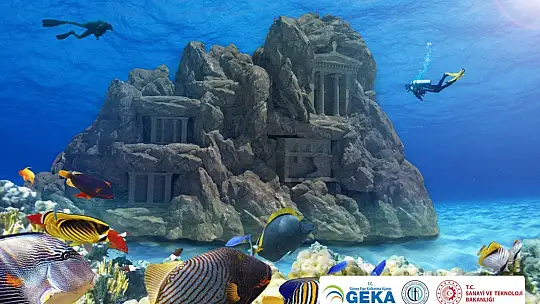 'Fethiye Sualtı Tarih Parkı' projesi bölgenin yeni çekim noktası olacak