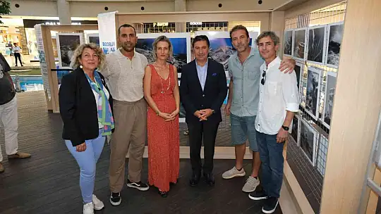 Sualtındaki macerasını tamamlayan sergi, karaya taşındı