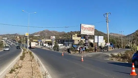 Tabelaya çarpıp ormanlık alana kaçtılar