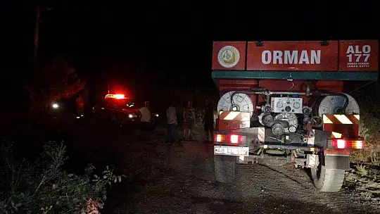 Tarım arazisinde çıkan yangın büyümeden söndürüldü