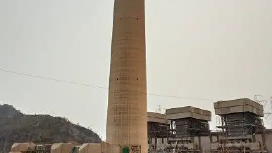 Termik santral yangından sonra içeriden ilk kez görüntülendi