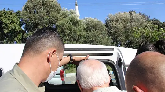 Teslim olan Çetin Doğan sağlık kontrolü için hastaneye götürüldü