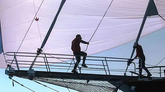 The Bodrum Cup'ta 2 yelkenli çarpıştı