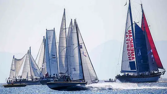 The Bodrum Cup'ta 2 yelkenli çarpıştı