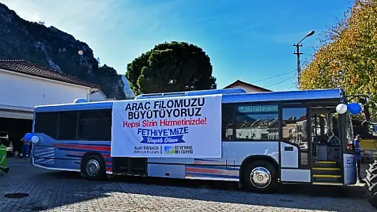 FETHİYE BELEDİYESİ ARAÇ FİLOSUNU BÜYÜTÜYOR