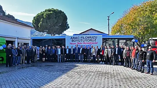 FETHİYE BELEDİYESİ ARAÇ FİLOSUNU BÜYÜTÜYOR