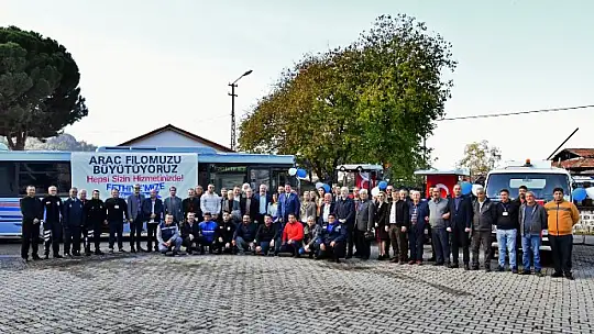 FETHİYE BELEDİYESİ ARAÇ FİLOSUNU BÜYÜTÜYOR