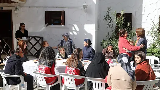 BELEDİYE, DEPREM BÖLGESİNDEN GELEN KADINLAR YANINDA