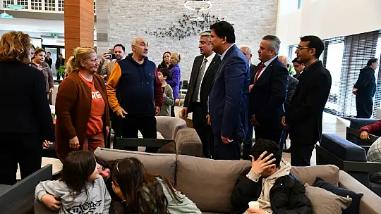 KARACA'DAN DEPREMZEDELERE ZİYARET