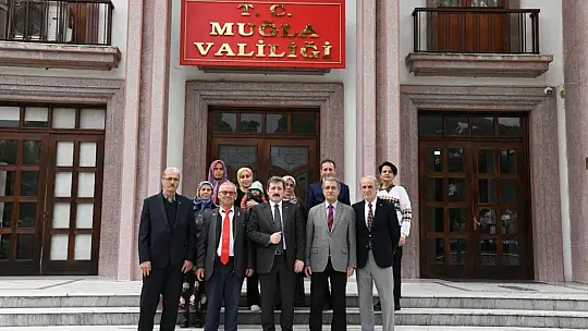 ŞEHİT AİLELERİ VE GAZİLER VALİ ORHAN TAVLI'YI ZİYARET ETTİ