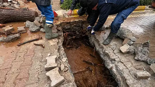 Tıkanan dereler temizleniyor
