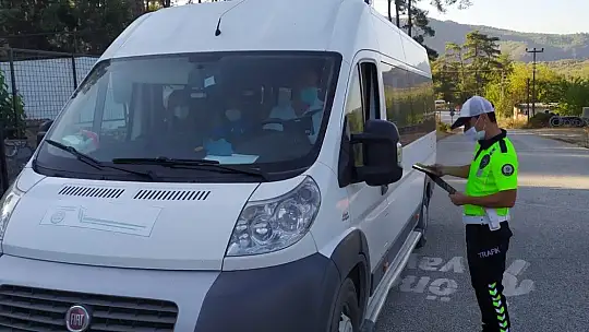 Toplu taşıma araçlarında denetimler devam ediyor