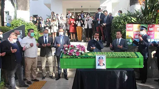 Trafik kazasında ölen belediye personeli için tören düzenlendi