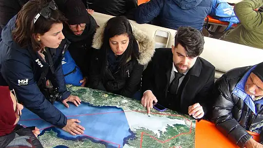 Tunus'lu Deniz Koruma ekibi Muğla'da