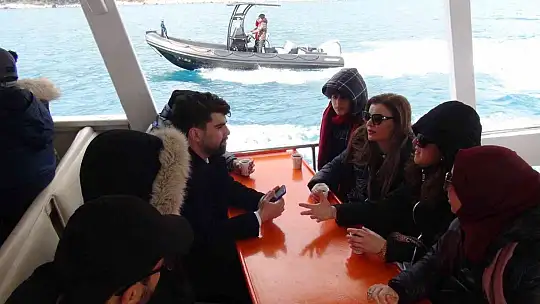 Tunus'lu Deniz Koruma ekibi Muğla'da