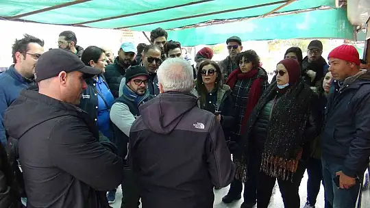 Tunus'lu Deniz Koruma ekibi Muğla'da