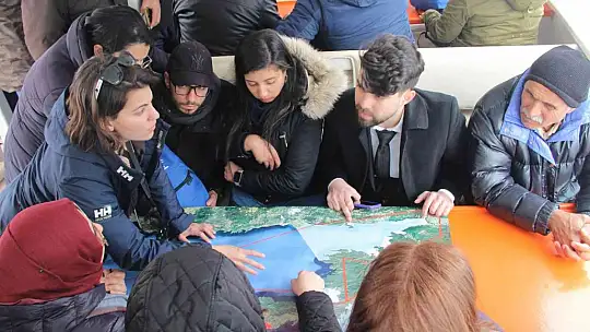 Tunus'lu Deniz Koruma ekibi Muğla'da