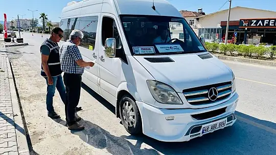 Tur otobüslerine denetim